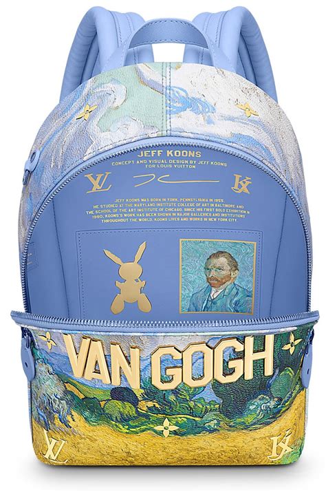 louis vuitton van gogh backpack price|Louis Vuitton x Jeff Koons Neverfull Vincent Van Gogh Masters.